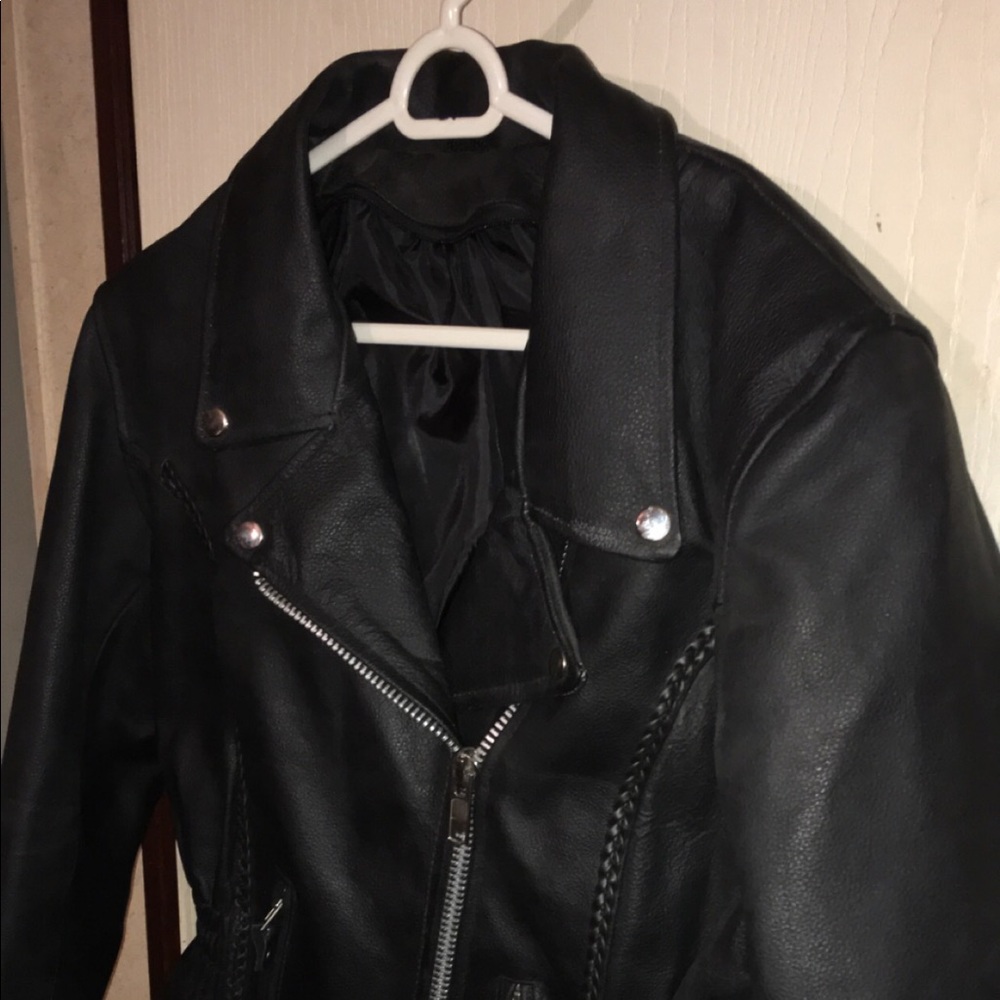 Genuine leather jacket